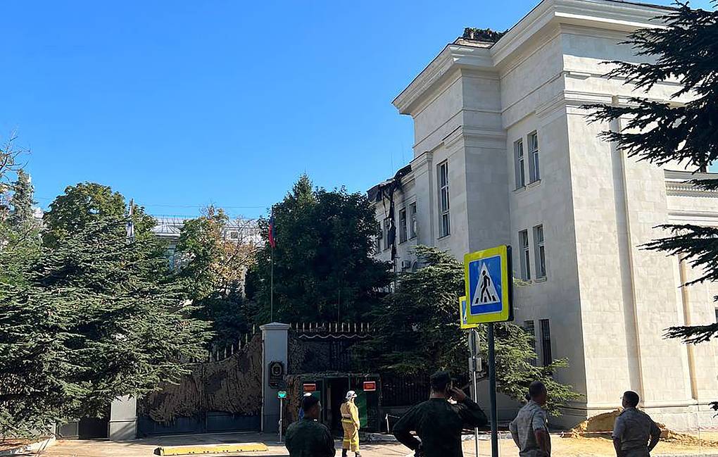 Black Sea Fleet’s headquarters in Sevastopol Sevastopol Governor Press Service/TASS